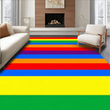 Bright Colorful Geometric Play Surface(Red)