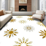 Classic Snow Crystal Arrangement Enhanced By Luxurious Gold And Bright(Gold)