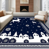 Joyful Winter Wonderland Magical Yuletide Celebration(Blue)
