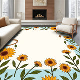 Prairie Wildflower Inspirational Verse Nature Tapestry (Yellow)