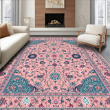 Artful Black Floral Composition(Pink)