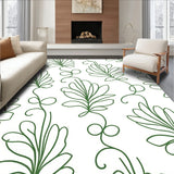 Botanical Vine Scrollwork Sophisticated Embellishment(Green)