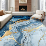 Sophisticated Contemporary Geometric Motif(Blue)