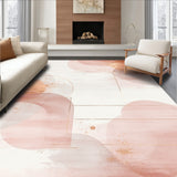 Elegant Rose Gold and Pale Beige With Abstract Watercolor(Beige)