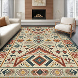 Bohemian Area Tribal Inspired(Beige)