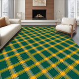 Highland Tartan with Traditional Crossover Design(Green)