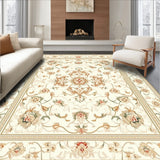 Transitional Cream Intricate Medallion Design(Ivory)