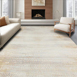 Hues Vintage Distressed Area in Beige Sand(Beige)