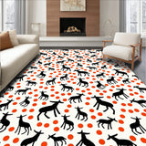 Fauna Abstract Spotted Elegant Display(White)