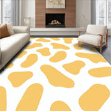 Abstract Animal Inspired Design with Spotted and Gentle Contours(Gold)