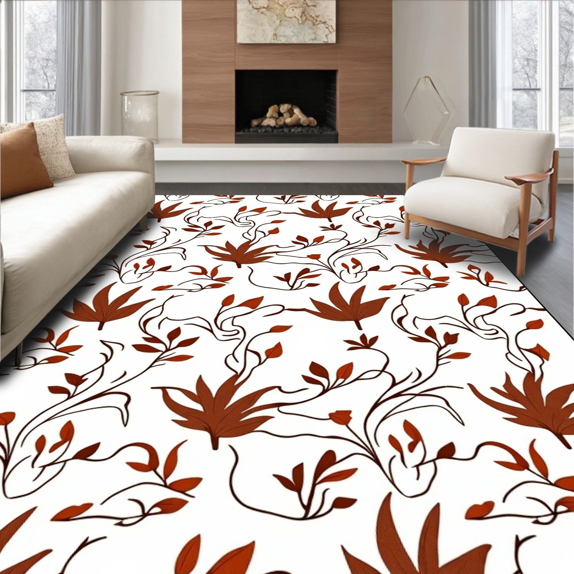 Autumn Leaf Whirlwind Dancing Breeze (Brown) - ODIKA