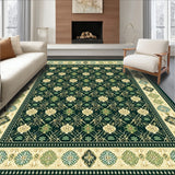 Elegant Courtyard Collection Accent with Verdant Garden Lattice(Green)