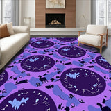 Dreamy Pooch Constellation Starry Night Sky Effect (Purple)