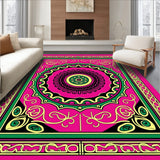 Elegant Pinwheel Medallion Decorative Accent(Pink)