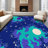 Enchanted Mystical Universe Celestial Wonder Twinkling Dreamscape(Blue)