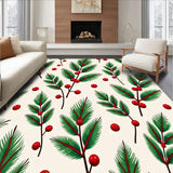 Nostalgic Winter Botanical Enchanted Wonderland(Green)