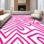Chevron Zigzag Wave with Ombre Color Transition Effects (Pink) - ODIKA