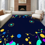 Celestial Journey Starry Night Astronomical Wonder (Yellow)