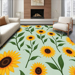 Enchanted Garden Blossom Abstract Artistic Sunflower (Yellow) - ODIKA