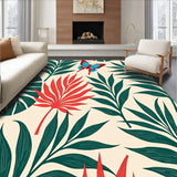 Tropical Wildlife Decorative Floor(Ivory)