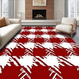 Buffalo Checkered Holiday Entrance Decoration(Red)