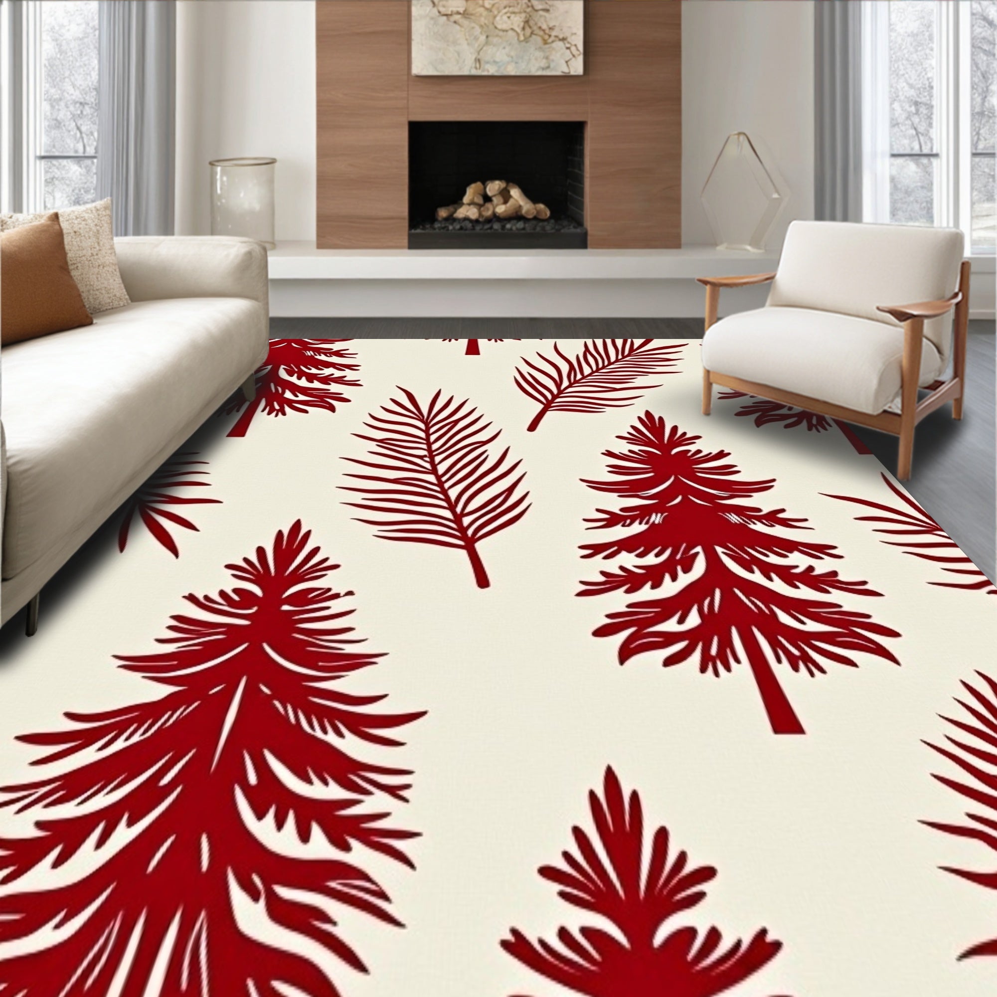 North Winter Celebration Pathway Adornment(Red)