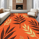 Harvest Eucalyptus Foliage Decorative With Elegant Autumn Motif(Orange)