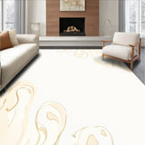 Exquisite Heavenly Cloud Swirl Dreamy Ethereal Decorative Accent (Beige) - ODIKA