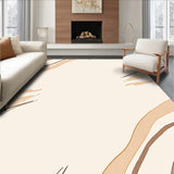 Minimalist Brushstroke Neutral Textured Arrangement(Beige)