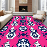 Cheerful Bearded Elf Frosty Medallion Yoga Decoration(Pink)