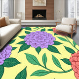 Botanical Garden Floral Medley with Blooming Hydrangea Clusters(Yellow)