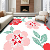 Artistic Blossom With Delicate Petal Overlays(Red)