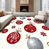 Christmas Ornament Medallion with Bauble Display(Red)