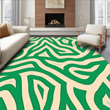 Abstract Nature Inspired Mosaic Design(Green)