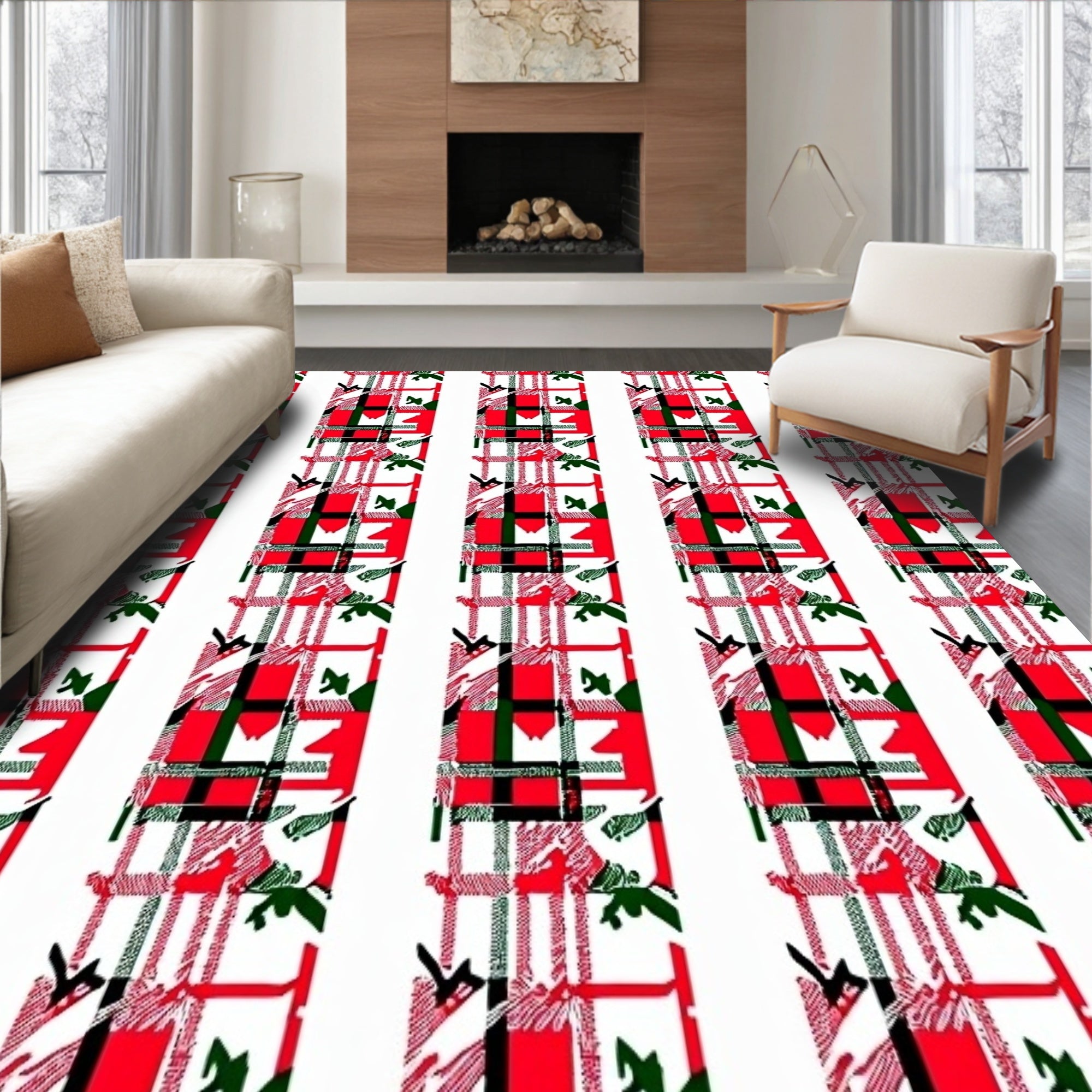 Merry Crisscross Seasonal Knit(Red)