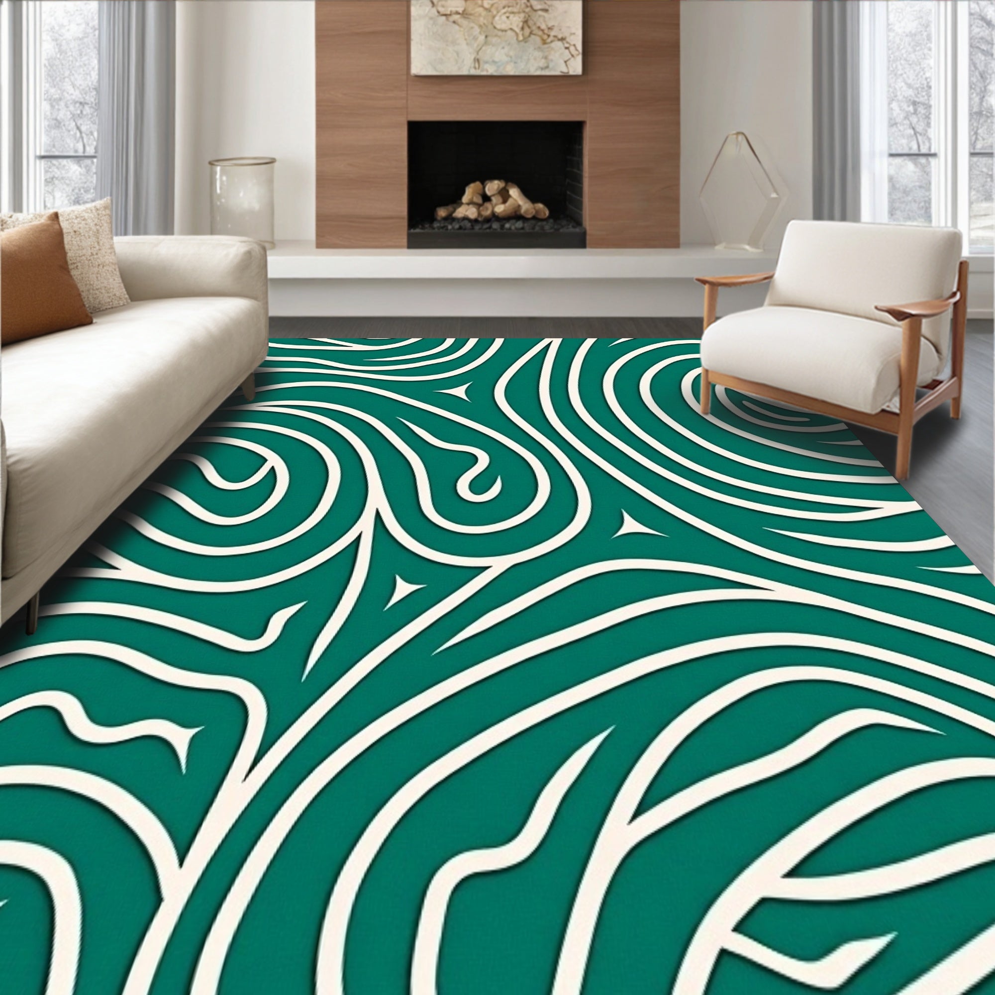 Magical Snowdrift Swirl(Green)