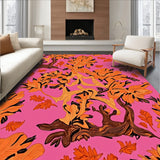 Autumn Jungle Wilderness Sunset Scenery(Pink)