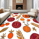 Welcome Fall Cornucopia with Abundance Harvest Celebration(Orange)