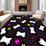 Illuminated Feline Holiday Novelty with Glowing Accents(Black)