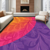 Tropical Exotic Vegetation Botanical Illustration Nature(Orange)