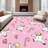 Festive Snowman Decorative Holiday(Pink)