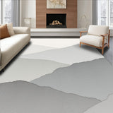 Horizon Gradient Watercolor Wash Sophisticated Elegant Transitional(White)