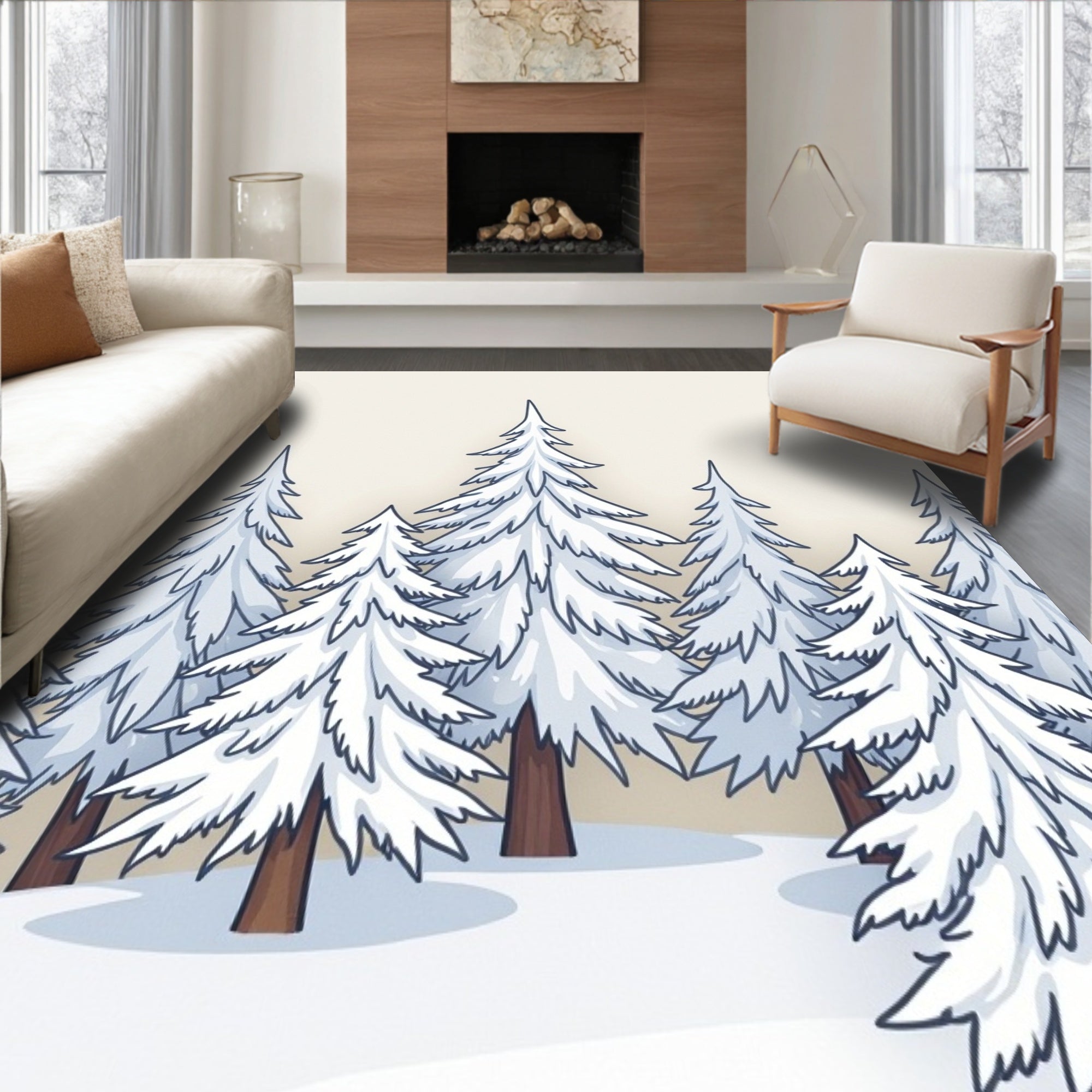 Magical Frosty Scene Family(White)