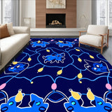 Twinkling Animal Gag Eccentric Seasonal Embellishment Fun Art(Blue)