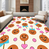 Frosted Cookie Wonderland with Festive Bow and Lollipop Accent(Brown)