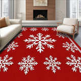 Festive Wonderland Snowflake Enchantment(Red)