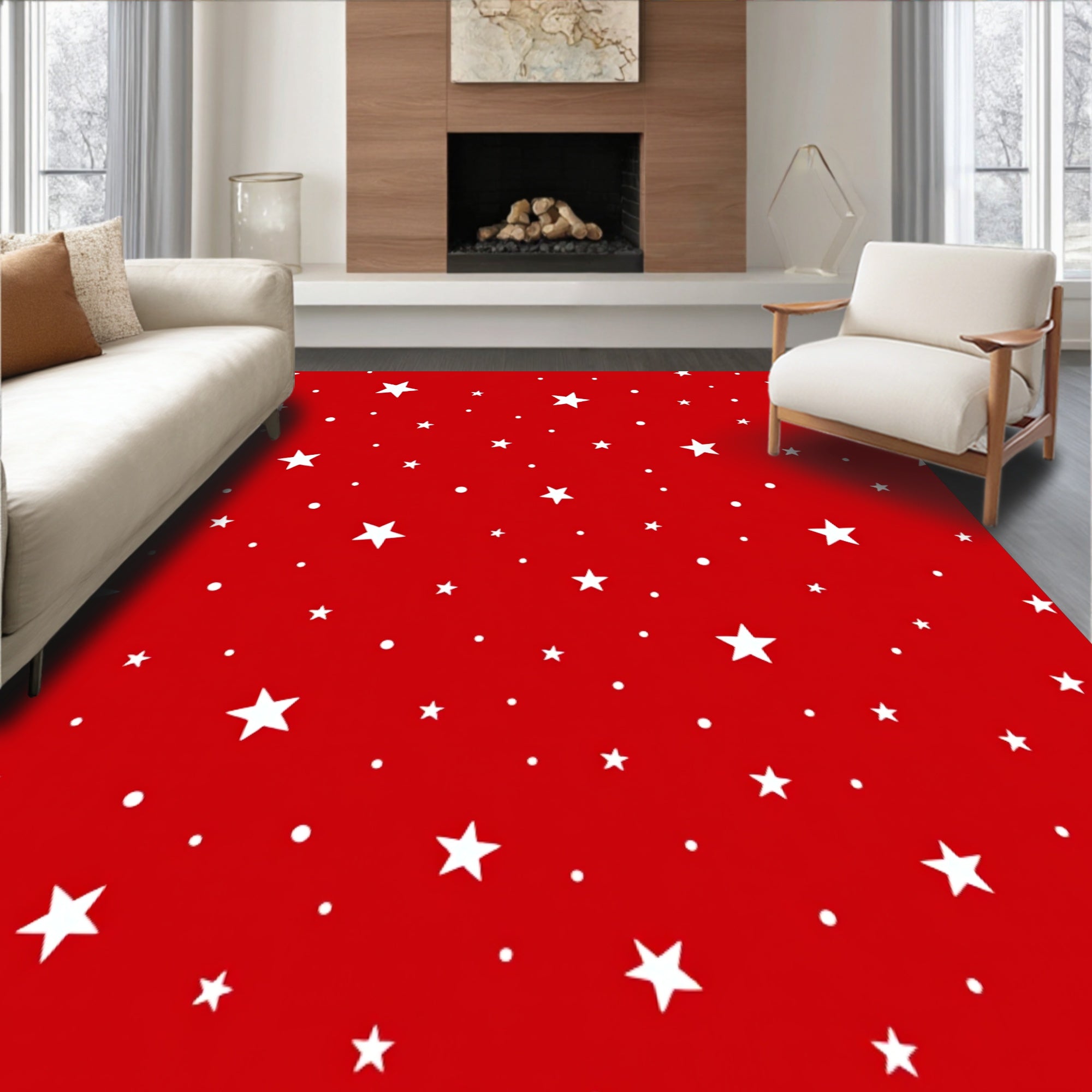 Enchanted Winter Wonderland Starlight(Red)