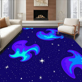 Celestial Dreamscape Ethereal Plush Tapestry(Purple)