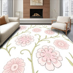 Vintage Botanical Bouquet Featuring Elegant Blush Petals and Delicate Vines (Pink) - ODIKA