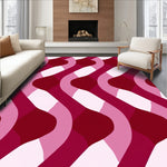 Modern Interlocking with Dynamic Gradient Accents (Pink) - ODIKA